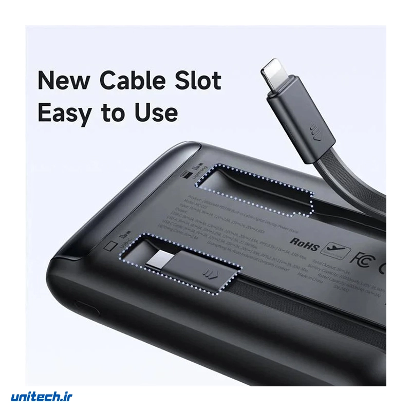 پاوربانک 33 وات مک دودو مدل mc0231 ظرفیت 10000 میلی امپر ساعت7